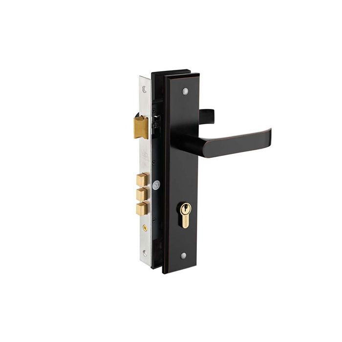 Khóa tay nắm Huy Hoàng SS 8510 Mạ đồng đen 1 khoa tay nam huy hoang ss 8510 ma dong den 1