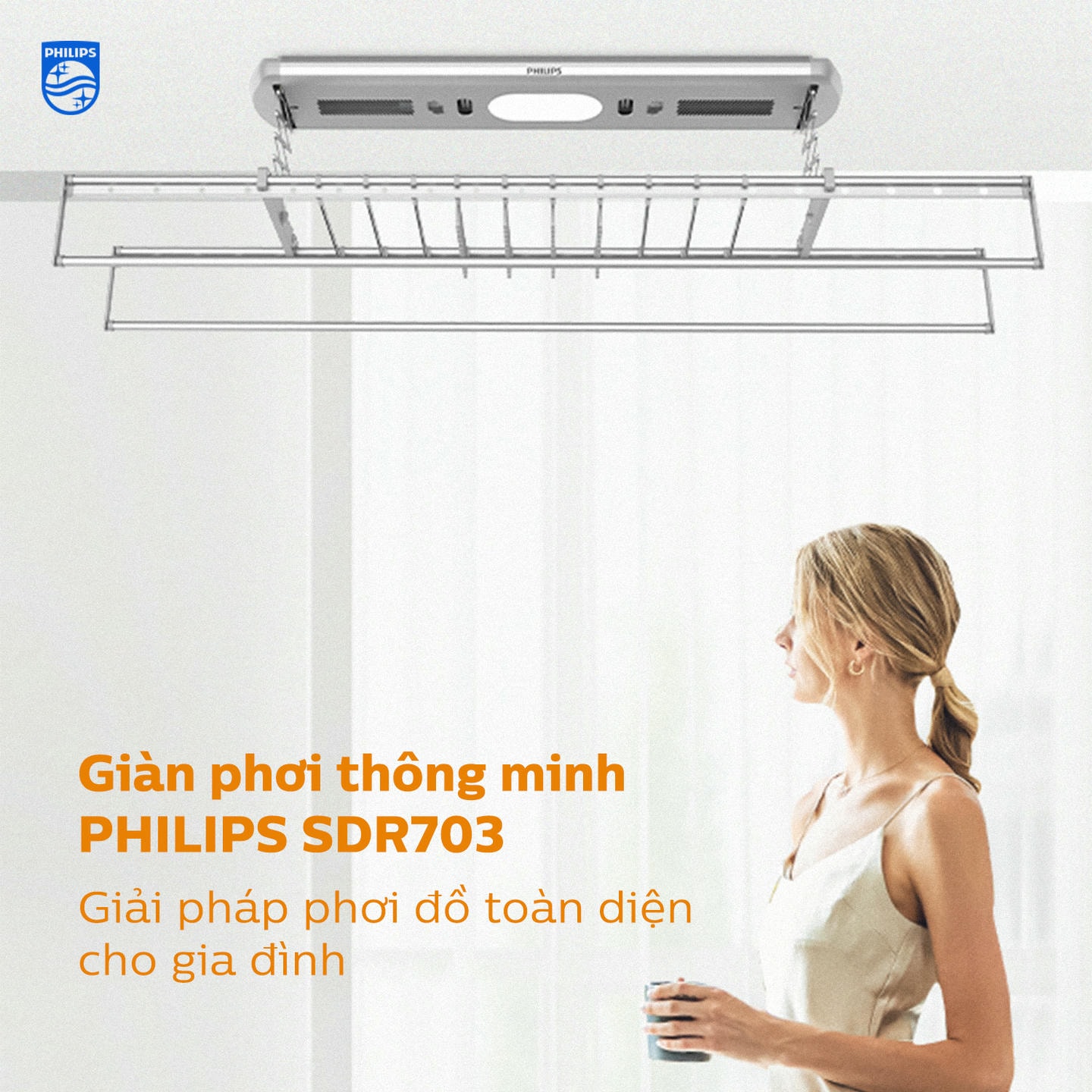 Giàn phơi thông minh Philips SDR703 21 01