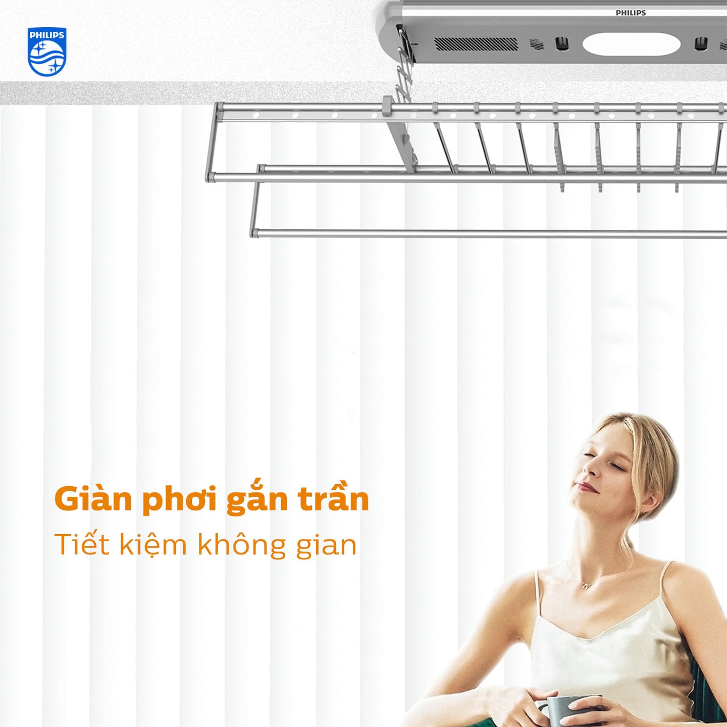 Giàn phơi thông minh Philips SDR703 19 03