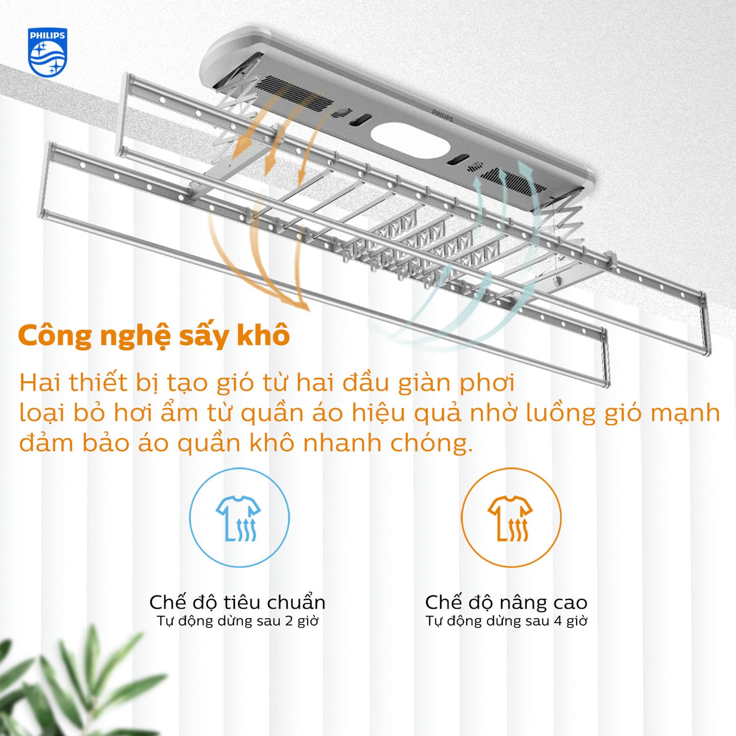 Giàn phơi thông minh Philips SDR703 16 06
