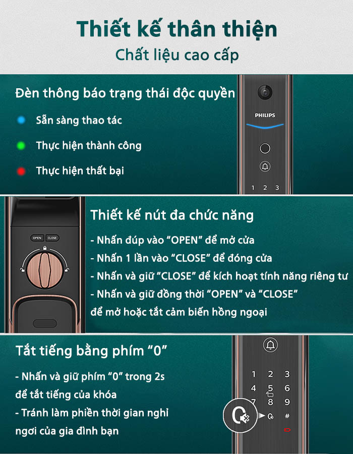 khoa cua dien tu philips ddl709 7hws 11