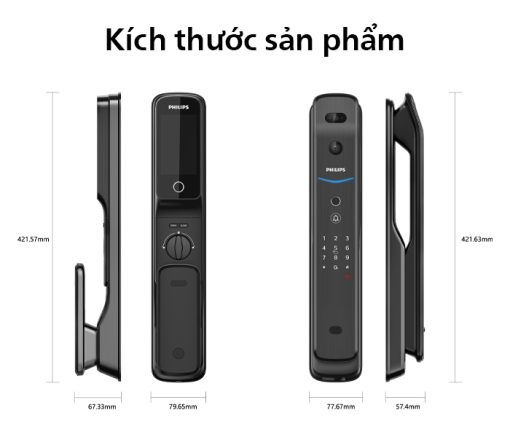 khoa cua dien tu philips ddl709 7hws 17