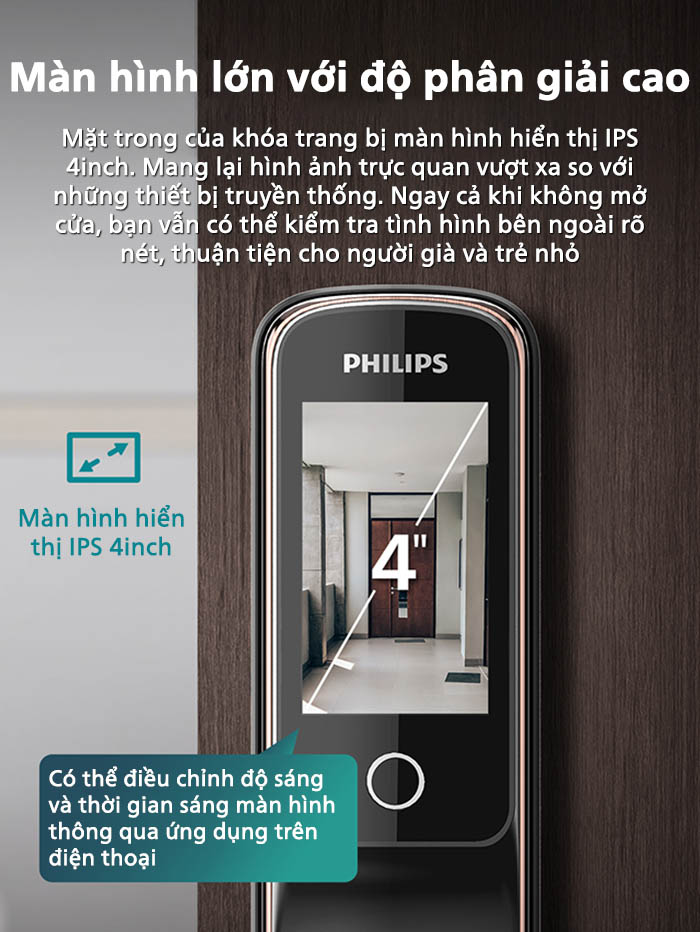 khoa cua dien tu philips ddl709 7hws 5