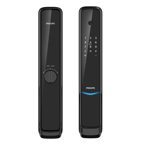 Khóa cửa vân tay Philips 9300 6 kich thuoc loi khoa philips 0
