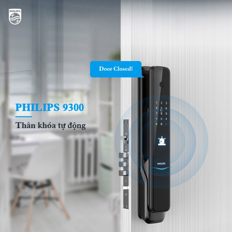 Khóa cửa vân tay Philips 9300 9 philips 9300 2