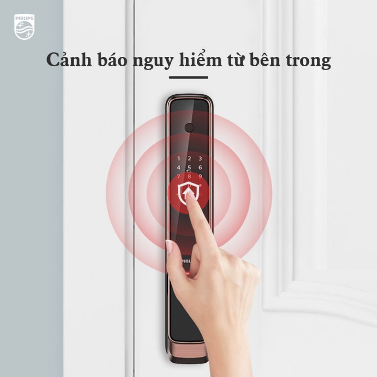 Khóa cửa vân tay Philips 9300 13 philips 9300 6