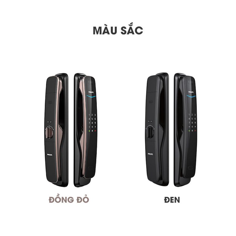 Khóa cửa vân tay nhận diện khuôn mặt Philips DDL702-8HWS 16 philips ddl702 7