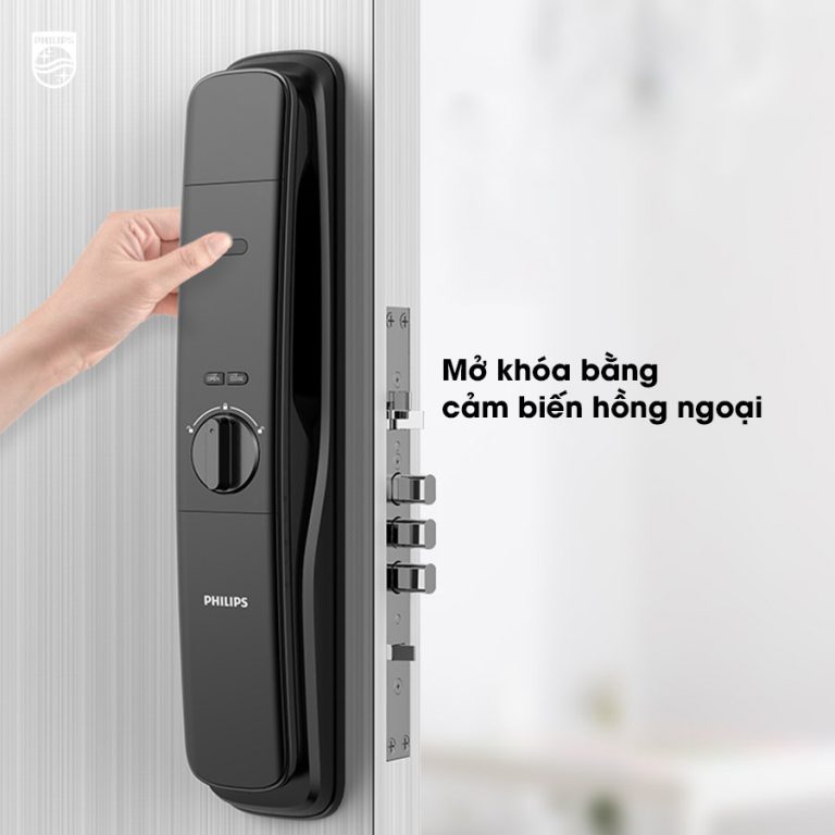 Khóa cửa vân tay nhận diện khuôn mặt Philips DDL702-8HWS 18 philips ddl702 9