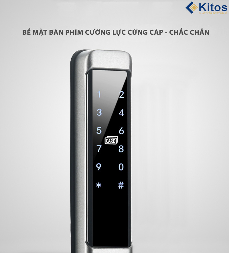 Khóa vân tay cửa nhôm Kitos KT-AL650 Plus 2 kitos al650 10