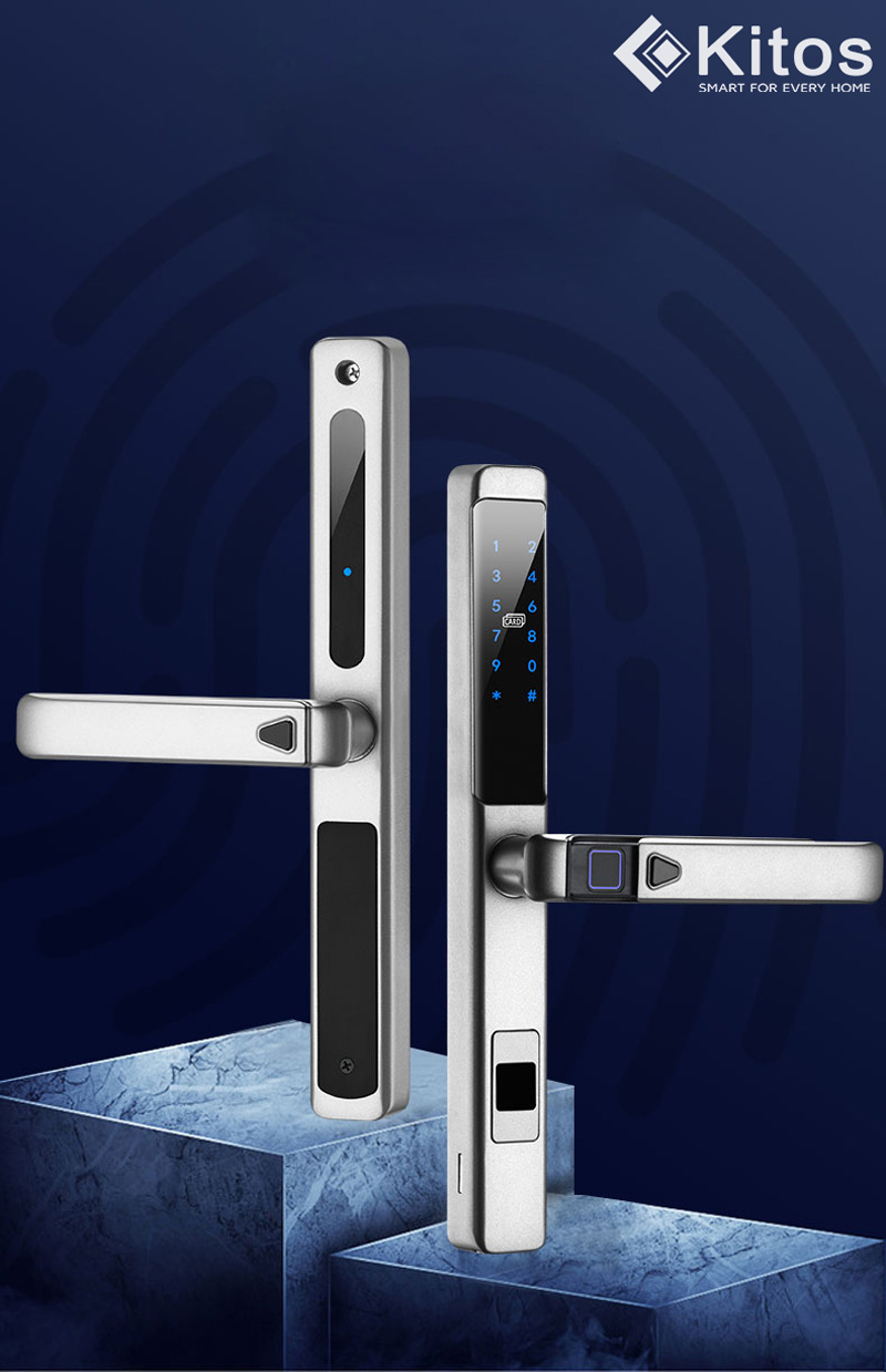Khóa vân tay cửa nhôm Kitos KT-AL650 Plus 4 kitos al650 11