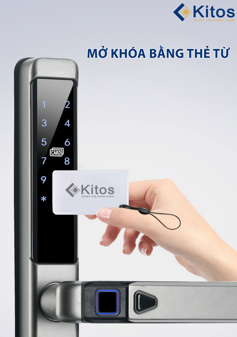 Khóa vân tay cửa nhôm Kitos KT-AL650 Plus 12 kitos al650 2