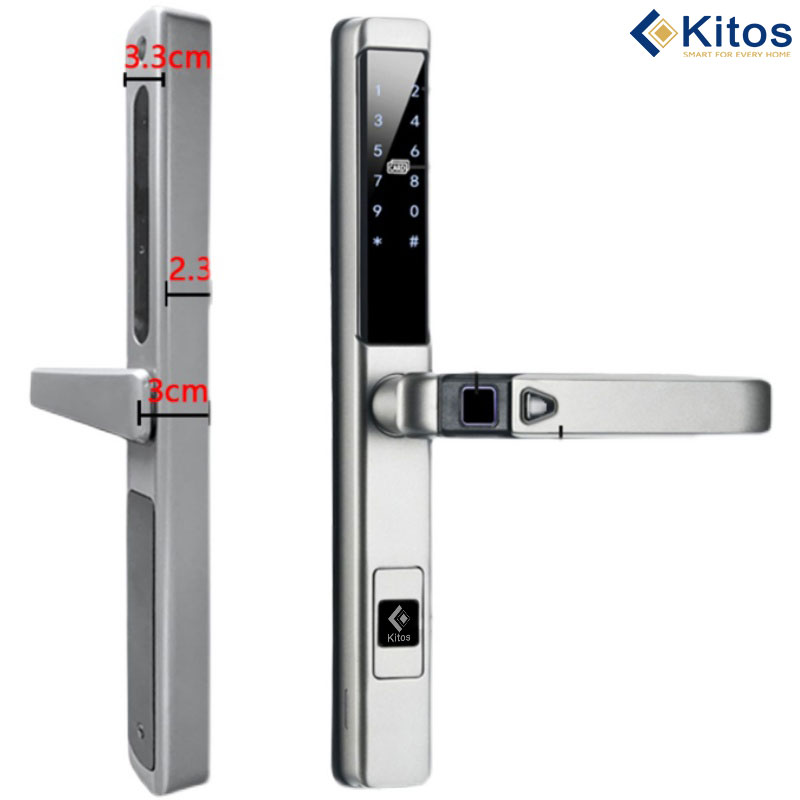 Khóa vân tay cửa nhôm Kitos KT-AL650 Plus 11 kitos al650 3