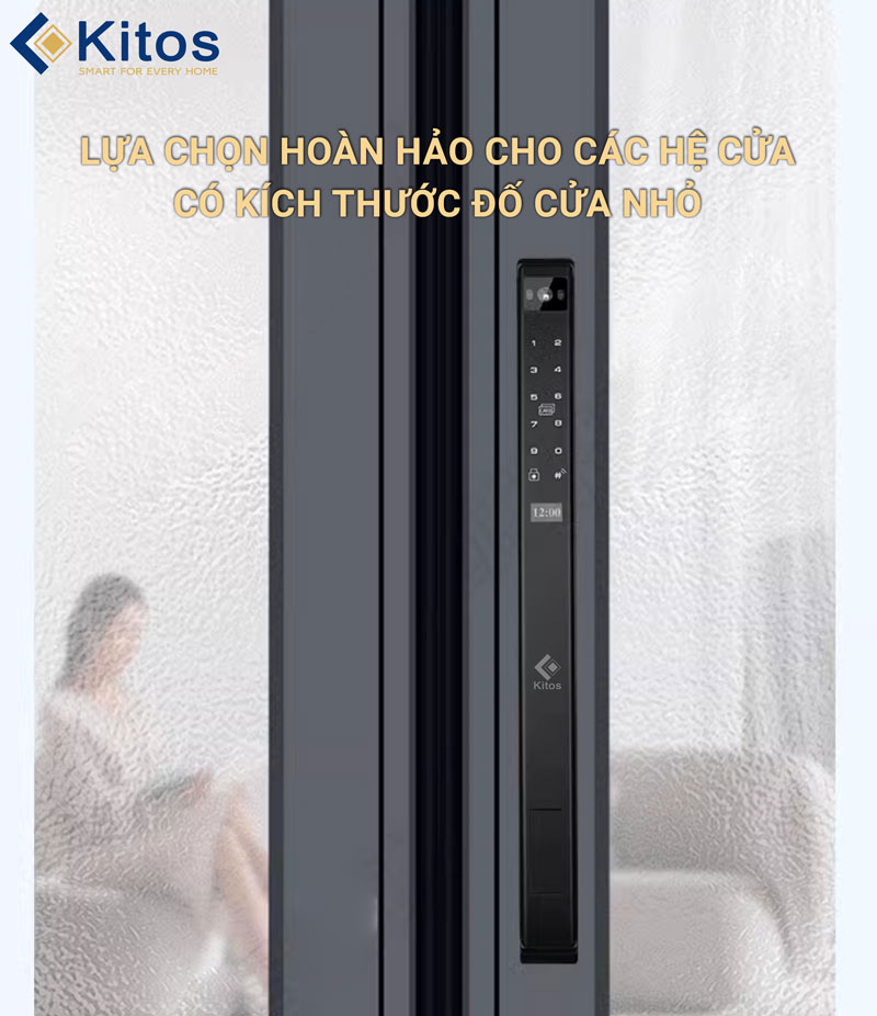 Khoá vân tay cửa nhôm Kitos ALS3 FACE ID 5 kitos als3 face id 6