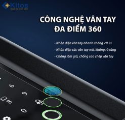 Khoá vân tay cửa kính Kitos KT-GL60 Plus 14 kitos kt gl60 2