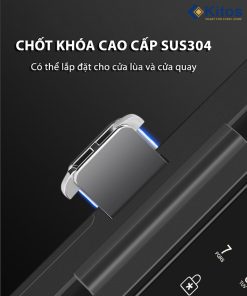Khoá vân tay cửa kính Kitos KT-GL60 Plus 12 kitos kt gl60 4
