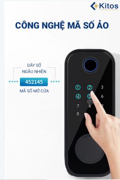 Khoá vân tay cửa cổng Kitos KT-DL04 Plus 25 kios dl04 7