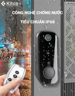 Khoá vân tay cửa cổng Kitos KT-DL04 Plus 16 kios dl04 remote
